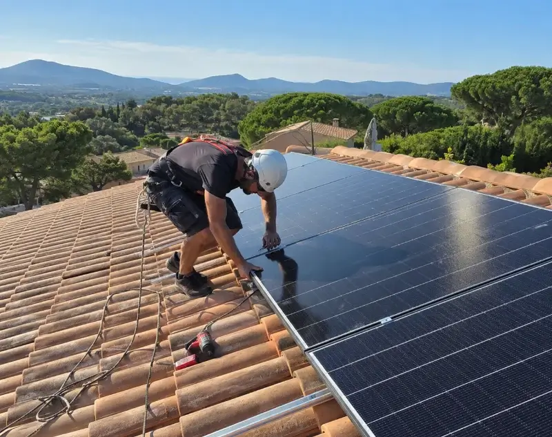 Installateur panneaux solaires Labastide-Clermont — pose photovoltaïque sur toiture
