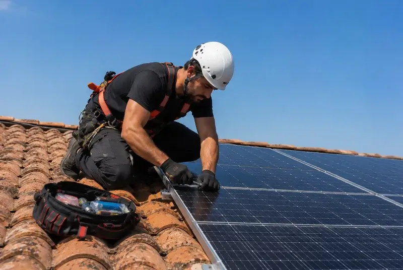 Maintenance et monitoring de panneaux solaires à Labastide-Clermont